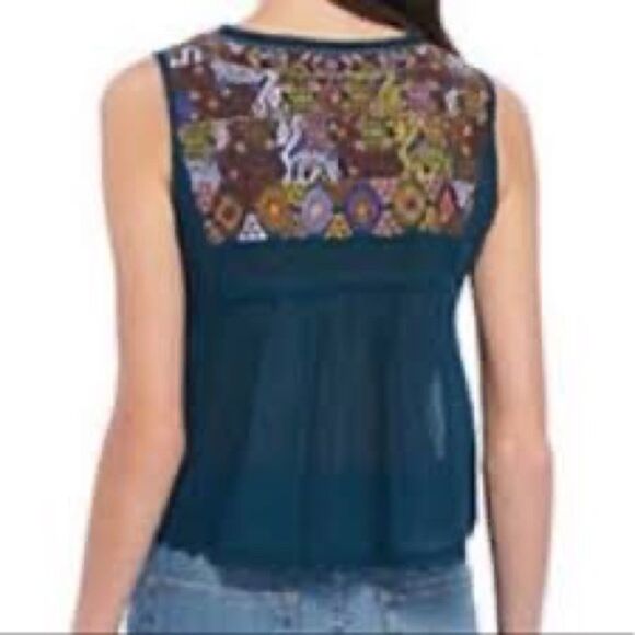 Free People Embroidered Lohri Crop Top - Picture 3 of 11